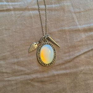 American Eagle moonstone pendant necklace. Like new condition